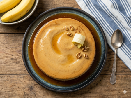 Cómo hacer un postre de plátano con solo 4 ingredientes: sin horno y en solo 30 minutos