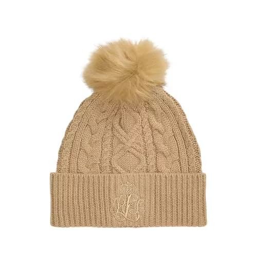 Ralph Lauren CL HT DCT Em-Hat 002 - Birch Tan One Size, beige, Talla única