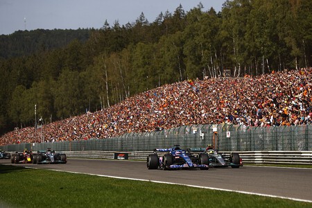 Alonso Hamilton Spa F1 2022