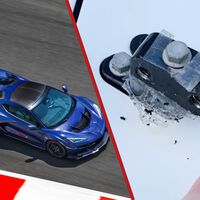 El Corvette ZR1 tiene un extra de 13.000 euros que le da una brutal carga aerodinámica, pero también revienta su pintura si va demasiado rápido