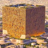 El edificio más grande del mundo será un cubo de 400 metros de lado con una ciudad dentro. El sueño megalómano del príncipe heredero saudí ya ha empezado a construirse