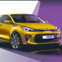 Así luce en sus primeros bocetos el nuevo Kia Rio, antes del Salón de París