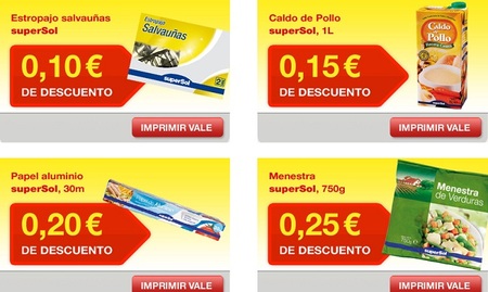 ¿Conocía los cupones web de supermercados Supersol?