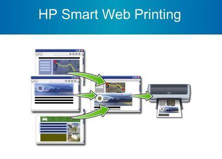 Imprimiendo la web con HP Smart Web Printing