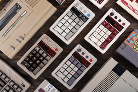 Teclado Numerico Mecanico Retro