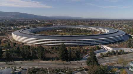 Se acabaron las obras: el Apple Park ya luce como lo veíamos en el proyecto