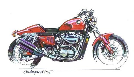 Honda Shadow by Cobra, Street Fighter