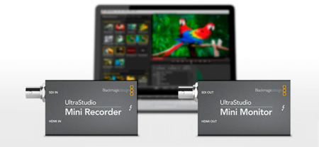 UltraStudio Mini Recorder y Mini Monitor, nuevas soluciones de vídeo de BlackMagic Design
