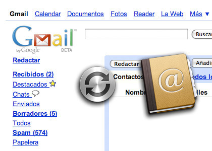 Sincronizando tus contactos desde Agenda a tu cuenta de Gmail