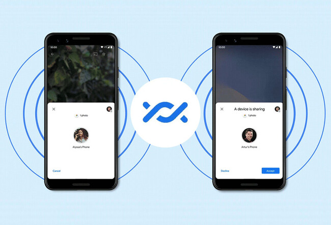 Compartir Con Nearby