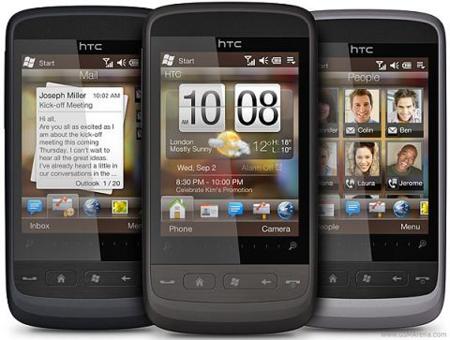Movistar y Vodafone lanzan su primer Windows Phone. Precios del HTC Touch2 Movistar