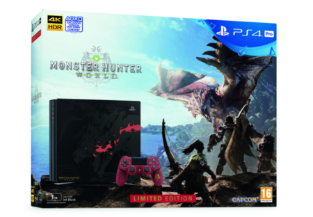 Monster Hunter World llegará a las tiendas junto con un pack muy especial de PS4 Pro