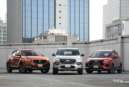 Chevrolet Groove vs. MG ZS vs. JAC Sei 3 Pro, comparativa en México: ¿Cuál SUV 'made in China' es mejor? 🇨🇳