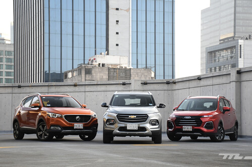 Chevrolet Groove vs. MG ZS vs. JAC Sei 3 Pro, comparativa en México: ¿Cuál SUV 'made in China' es mejor? 🇨🇳