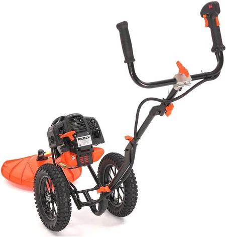 desbrozadora con ruedas