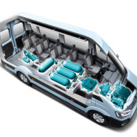 Pila de combustible de hidrógeno para el Hyundai H350, ecología también para los comerciales 