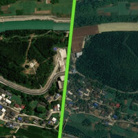 Imágenes por satélite revelaron algo preocupante en China: donde antes había pueblos, ahora hay estructuras inequívocas 