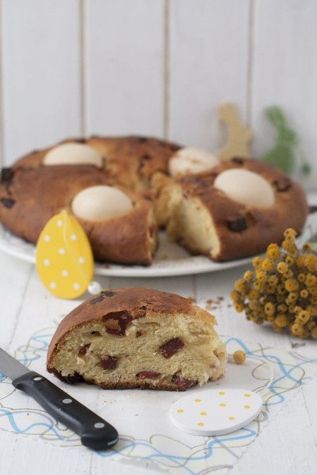 Casatiello napolitano. Receta de Semana Santa