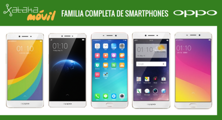 Oppo R9s y Oppo R9s Plus, así quedan dentro del catálogo completo de móviles Oppo