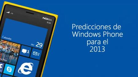 Cuatro predicciones para Windows Phone 8 en el 2013