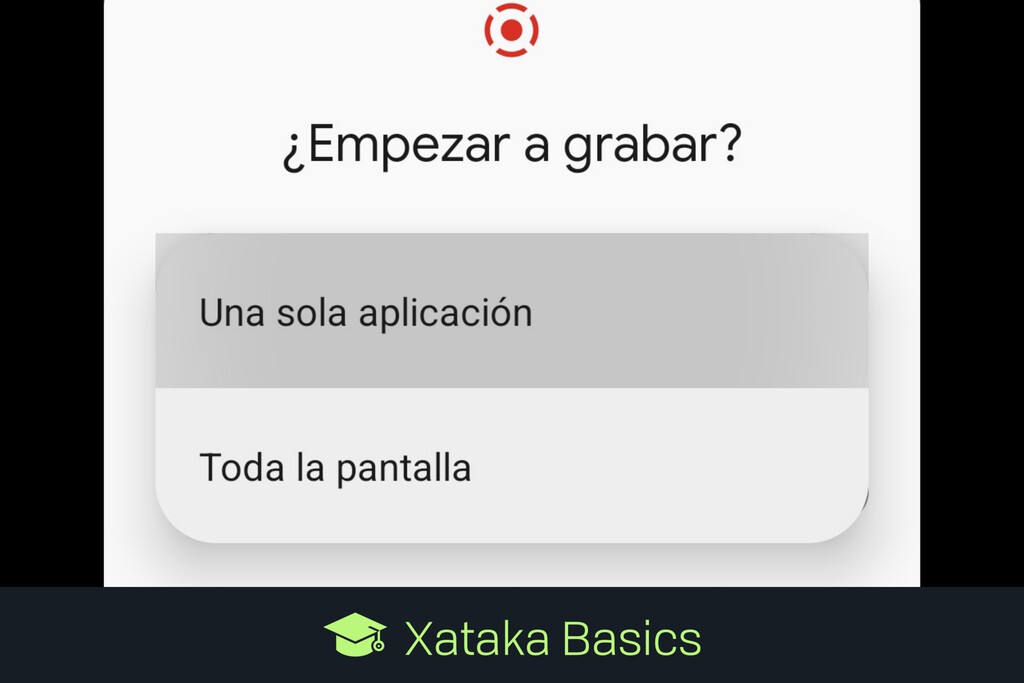 Cómo grabar lo que haces en una app en Android en vez de toda la pantalla y que no aparezcan notificaciones otros elementos 