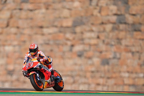 ¡Inalcanzable! Marc Márquez consigue una pole position de otro mundo en Aragón