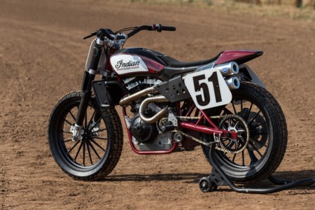 Si te enamoraste de la Indian Scout FTR750 y te sobran 50.000 dólares, ahora puedes hacerte con una