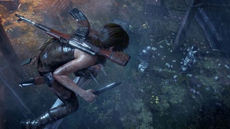Lara sabe ser sigilosa sin matar a nadie en Rise of the Tomb Raider