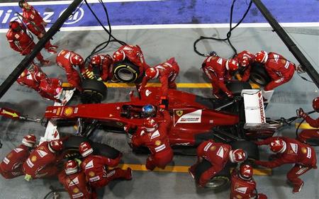 No todas las mejoras de Ferrari funcionaron en Singapur