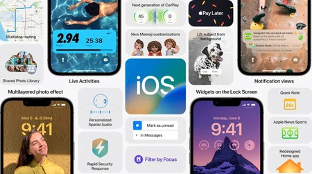 iOS 16 es oficial: uno de los mayores cambios en la historia de iOS con la personalización por bandera