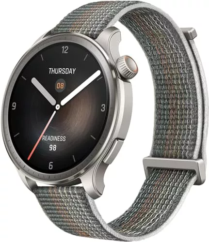 Amazfit Balance Reloj Inteligente 46 mm, Pago Sin Contacto NFC, AI Entrenador Físico, Batería de 14 Días, Monitoreo del Sueño y la Salud, GPS, 150 Modos Deportivos, Smartwatch para Android y iPhone