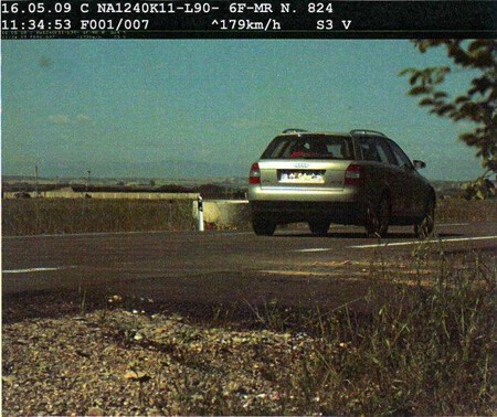 Foto multa radar