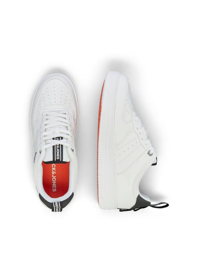 Zapatillas blancas con maxi suela