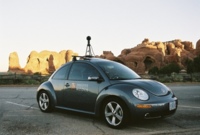 El Volkswagen Beetle que trabaja para Google Maps
