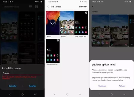 テーマを作成したら、あとはそれを適用するだけです