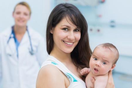 Muestras de leche en la consulta del pediatra