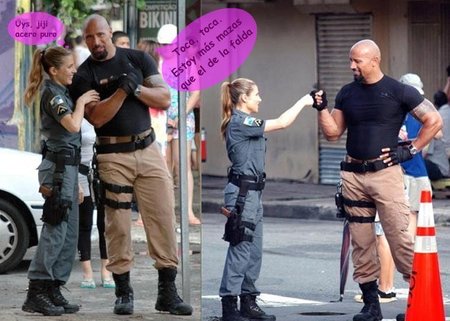 Elsa Pataky, cambia al Capitán Trueno por los brazos de 'La Roca'