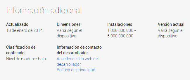 Gmail para Android supera los mil millones de descargas en Google Play