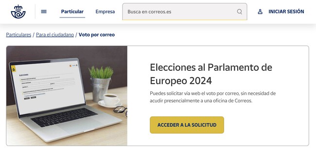 Cómo solicitar el voto por correo para las elecciones europeas en 2024 ...