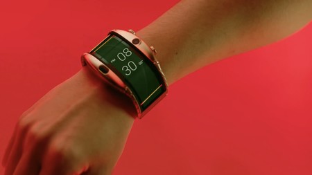 Un smartwatch con pantalla flexible hace realidad un antiguo concepto del Apple Watch