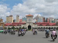 Comer en Ho Chi Minh City: el mercado de Ben Thanh