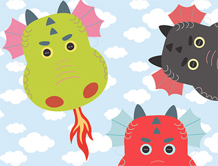 Mrprintables Printable Dragon Masks