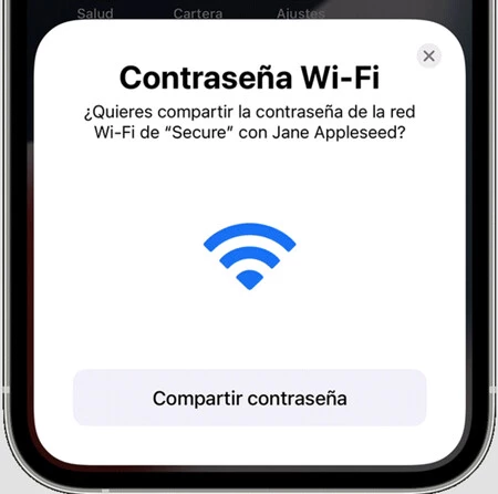 iPhone共有Wi-Fiパスワード