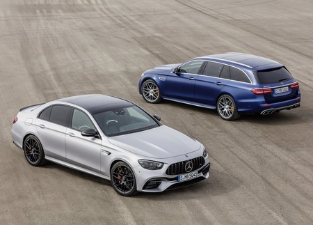 El Mercedes-AMG E 63 4Matic+ 2021 612 hp para dar vueltas rápidas en el circuito sin crear una sola arruga a tu traje