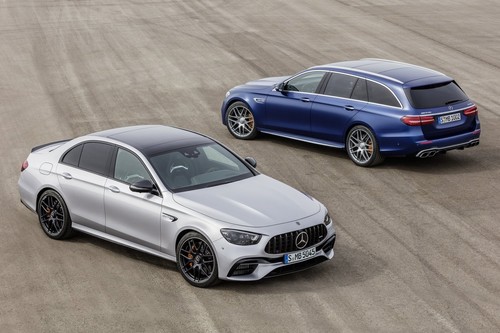 El Mercedes-AMG E 63 4Matic+ 2021 612 hp para dar vueltas rápidas en el circuito sin crear una sola arruga a tu traje