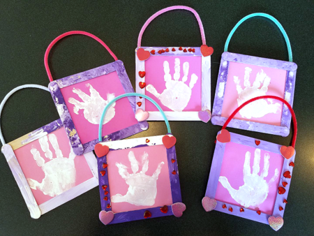 Popsicle Stick Valentine Craft