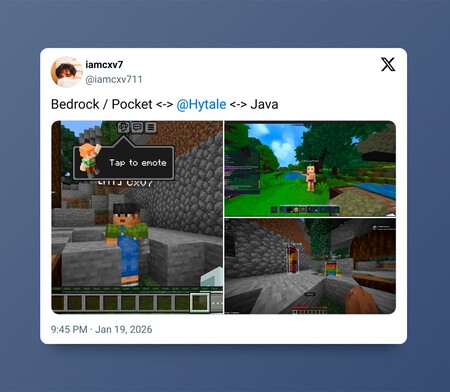 Parece brujería, pero han conseguido un milagro en Hytale en solo 7 días. Un modder de 15 años ha conseguido unificar Minecraft y Hytale