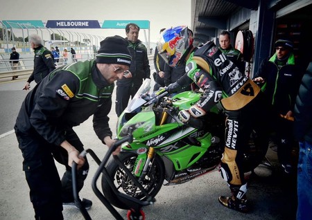 Kenan Sofuoglu Kawasaki Supersport Australia 2017