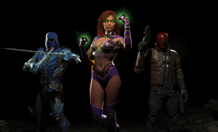 Sub-Zero, Starfire y Capucha Roja llegarán a Injustice 2 como personajes de post-lanzamiento
