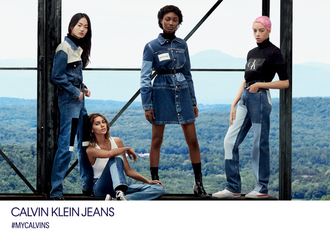 Kaia Y Presley Gerber Calvin Klein2